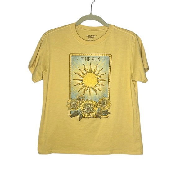 Mighty Fine The Sun and Sunflower Graphic Print tee size Medium - Picture 1 of 10